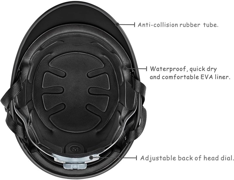 ipoob Reevas Adult Whitewater Kayaking Rafting SUP Surfing Waterskiing Helmet - Image 2